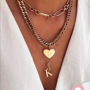 Gold chain necklace 💕